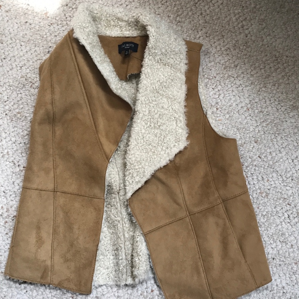 Faux Suede Vest